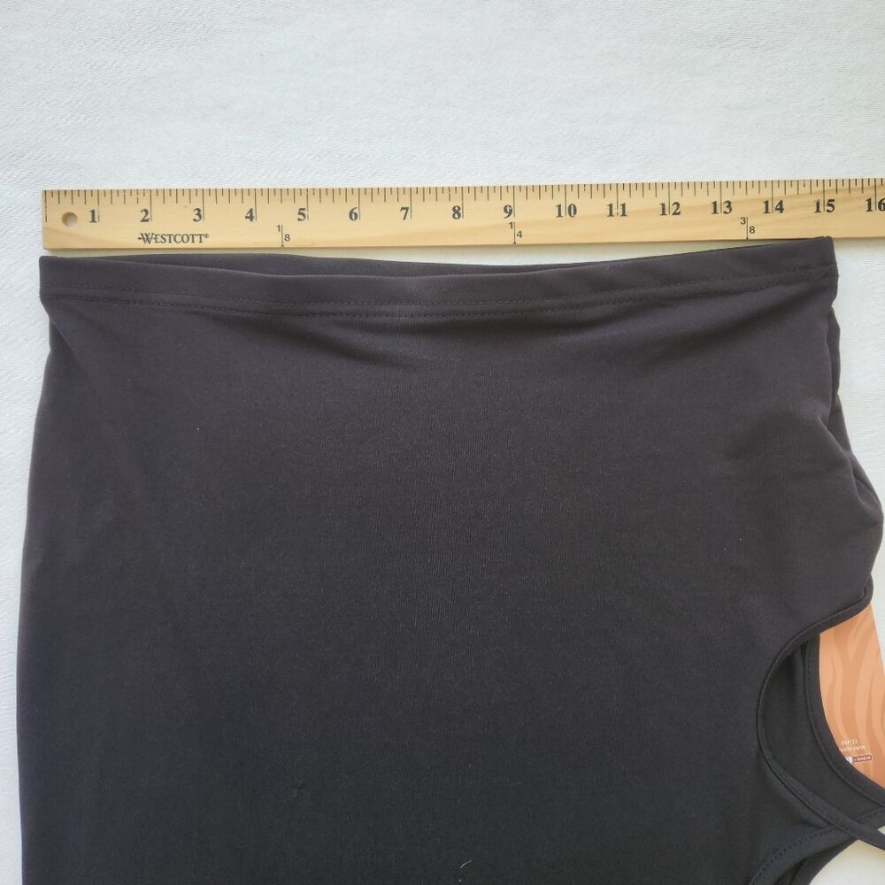 NEW Black Shein SXY Cutout Midi Thigh Party Sexy Siren Party Stretchy Summer - Picture 6 of 8